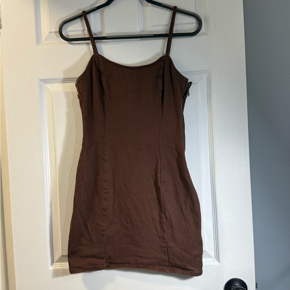 Divided - Women’s- Brown Fitted -  Mini Dress- Small